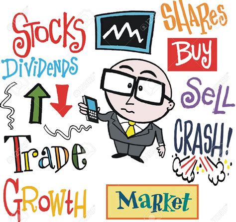 clip art stock market.
